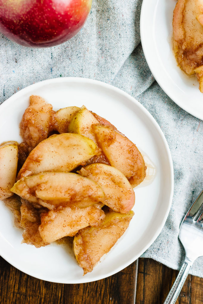 Cinnamon Baked Apple Slices Nourished By Nutrition