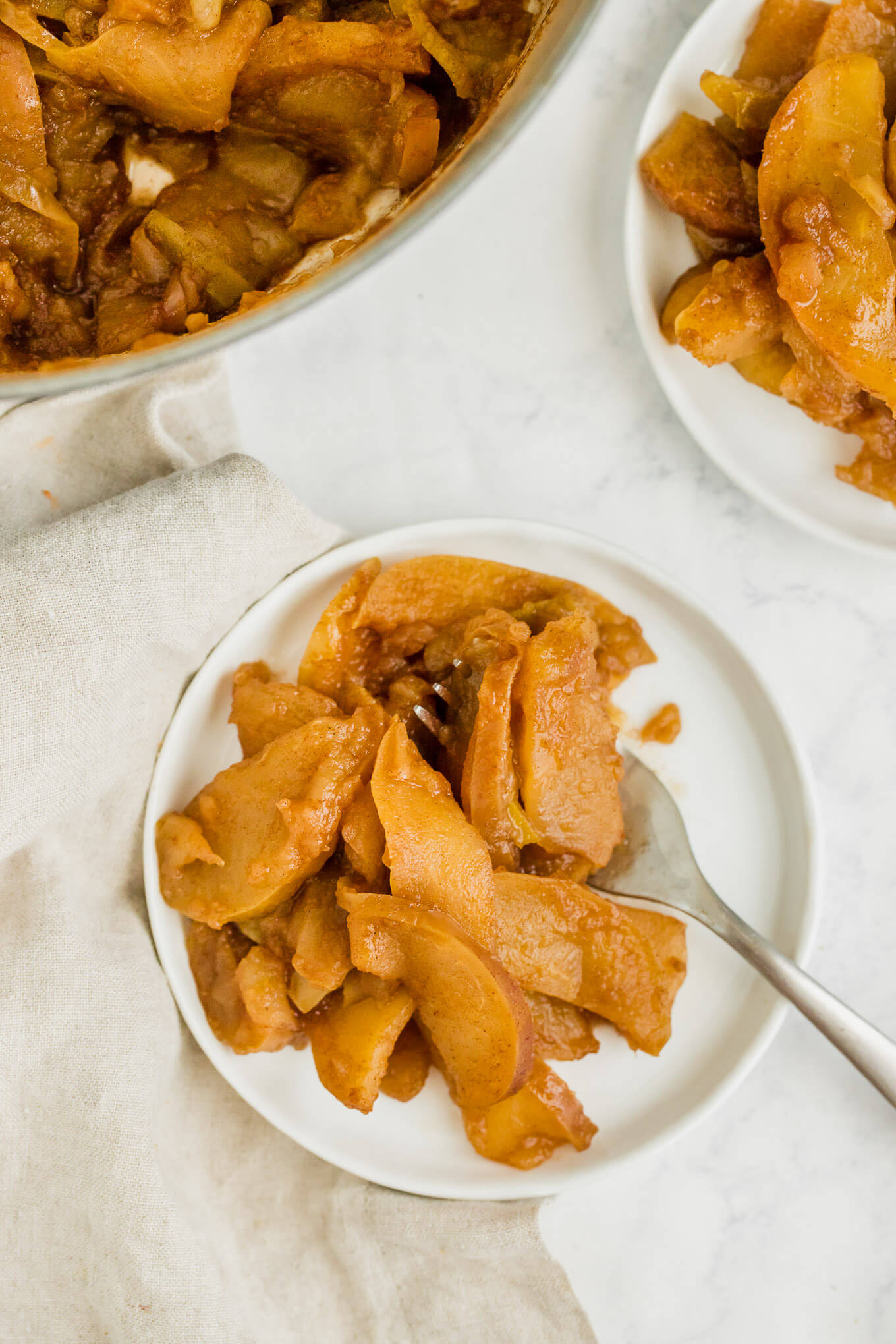 Easy Baked Apple Slices - Hungry Happens