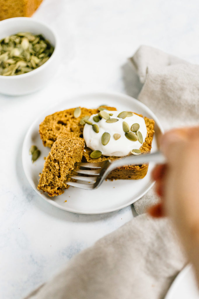 Pumpkin Bread with Spelt Flour and Maple Syrup Nourished By Nutrition