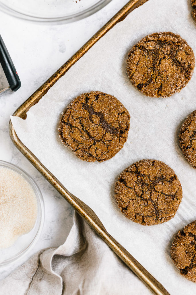 Almond Butter Molasses Cookies Nourished By Nutrition