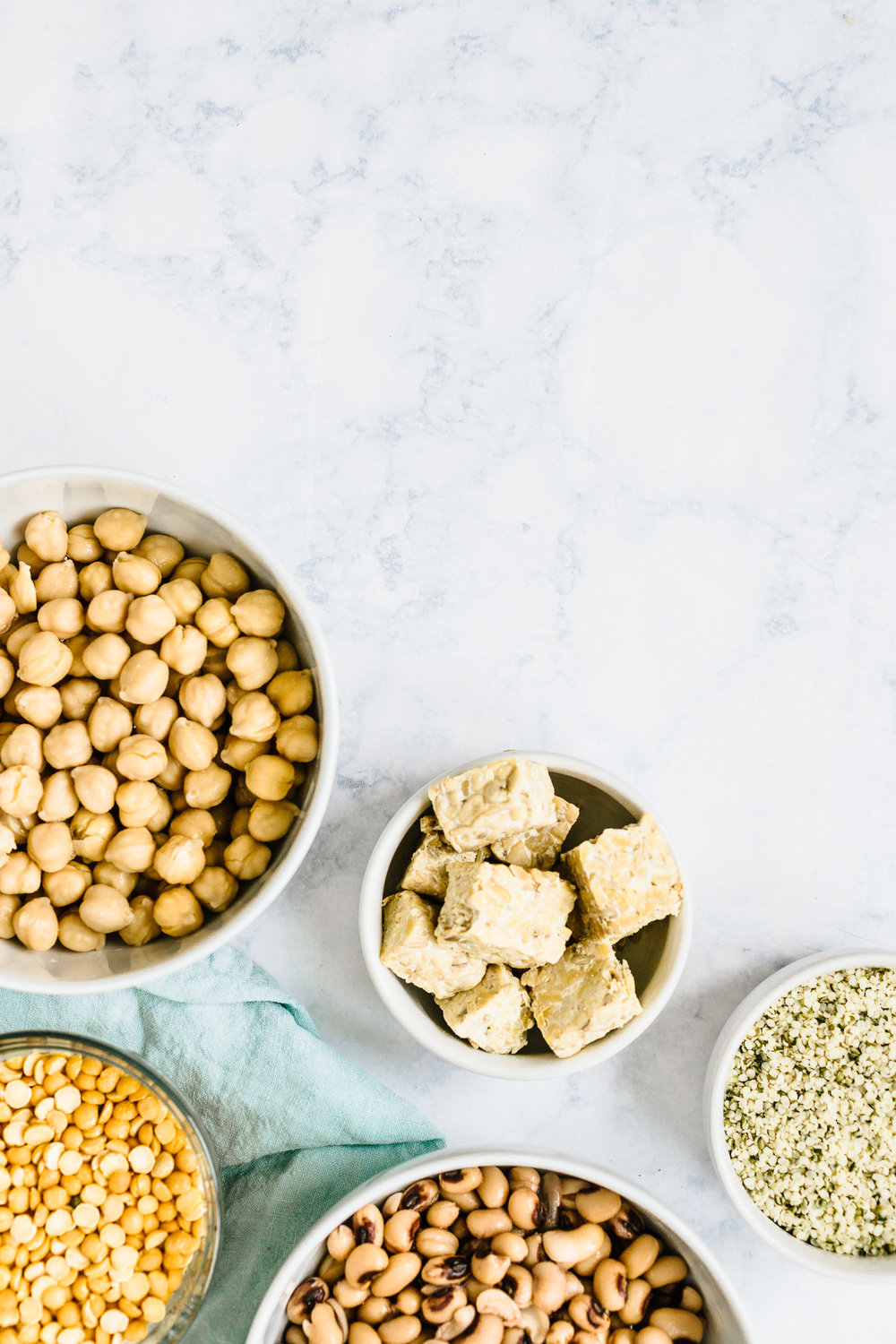 best plant-based protein sources in bowls