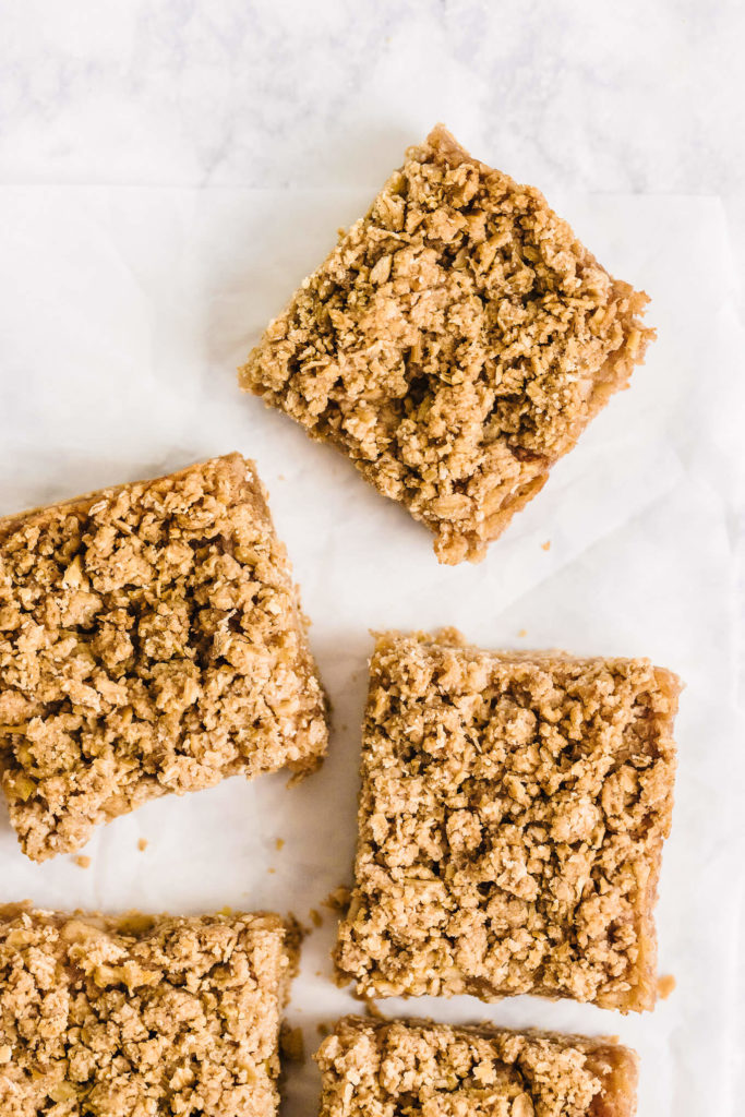 Apple Crumble Bars - Nourished By Nutrition