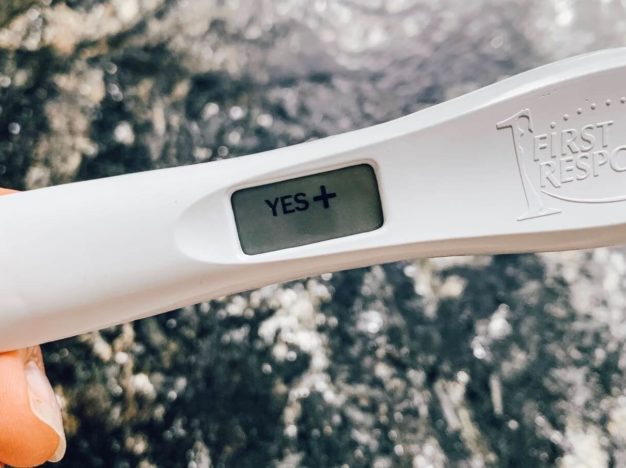 first-trimester update positive pregnancy test