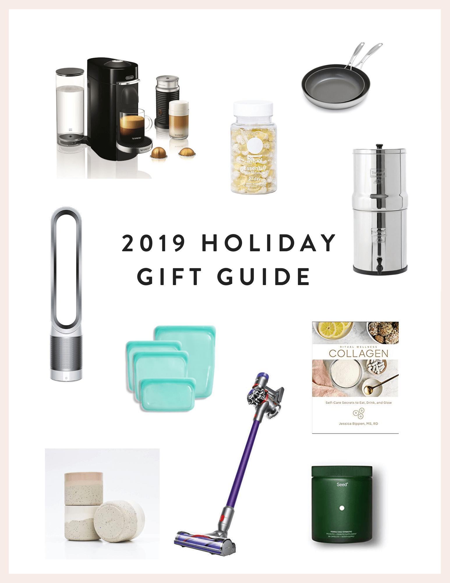 Nourished by Nutrition holiday gift guide 2019
