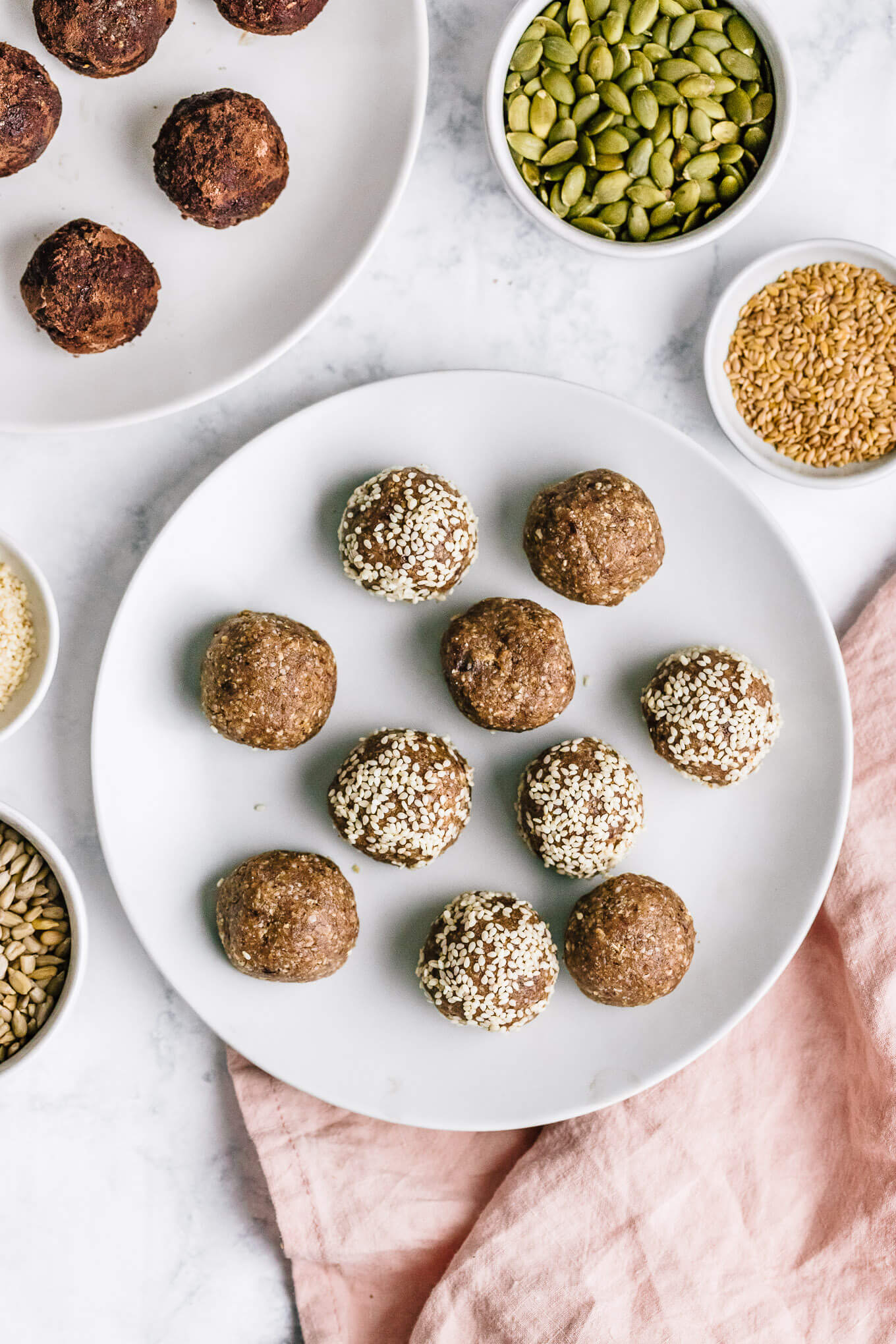 Seed Cycling Energy Bites for Balanced Hormones