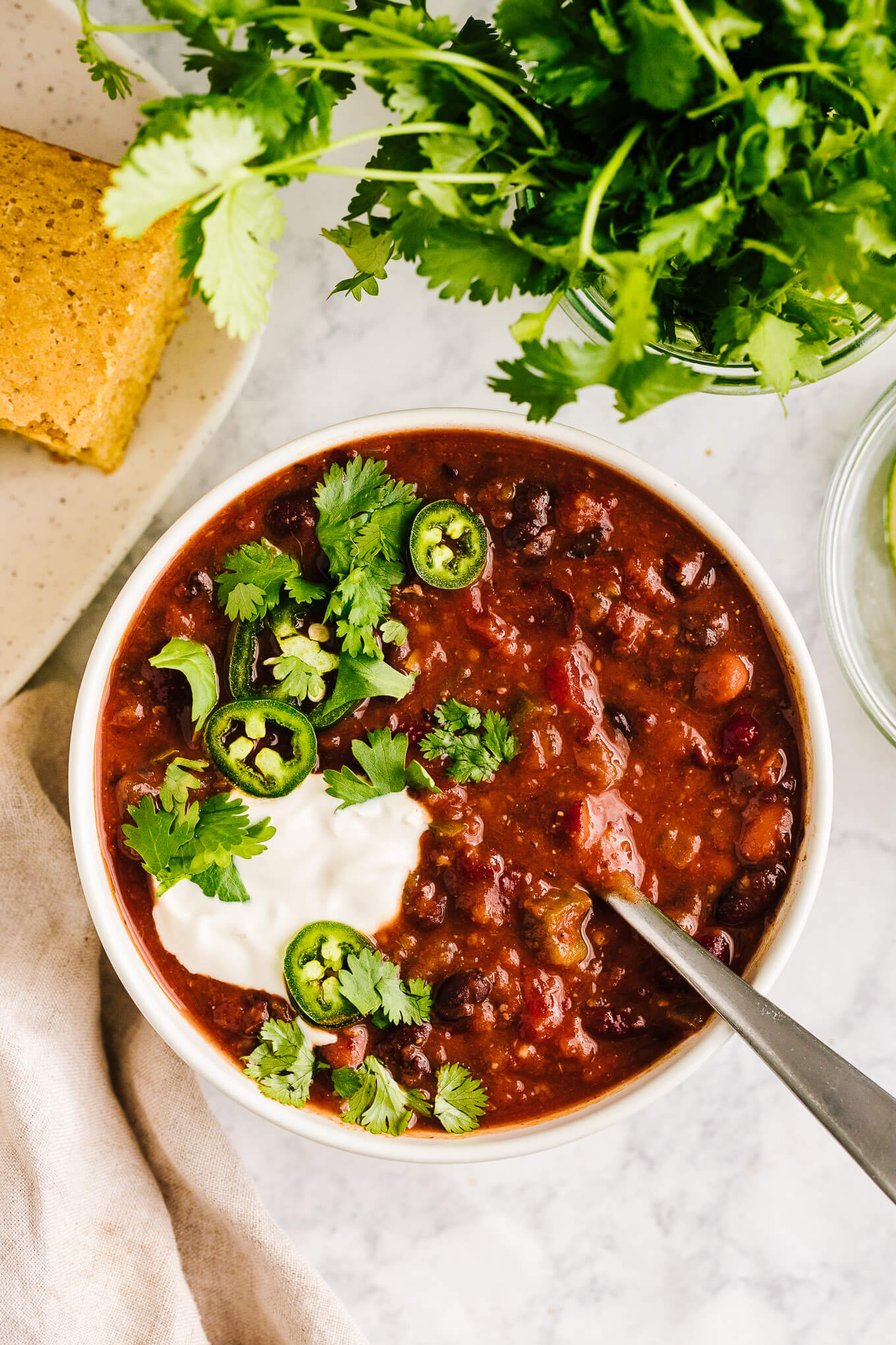 Smoky Vegetarian Three Bean Chili Nourished By Nutrition