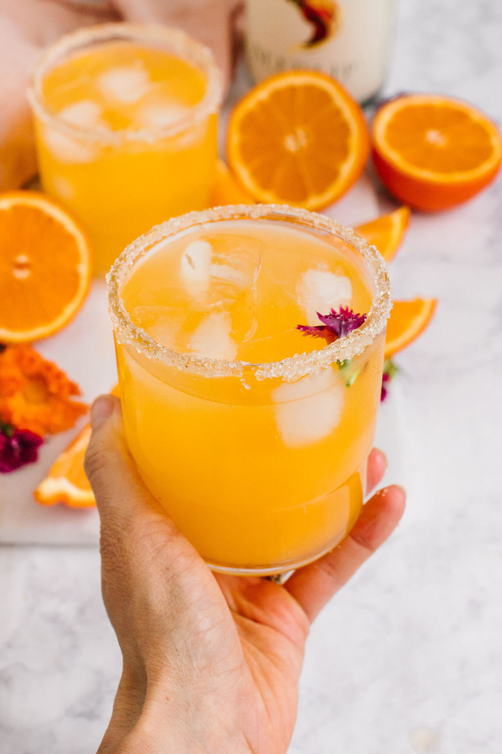 Sparkling Screwdriver Cocktail Nourished By Nutrition