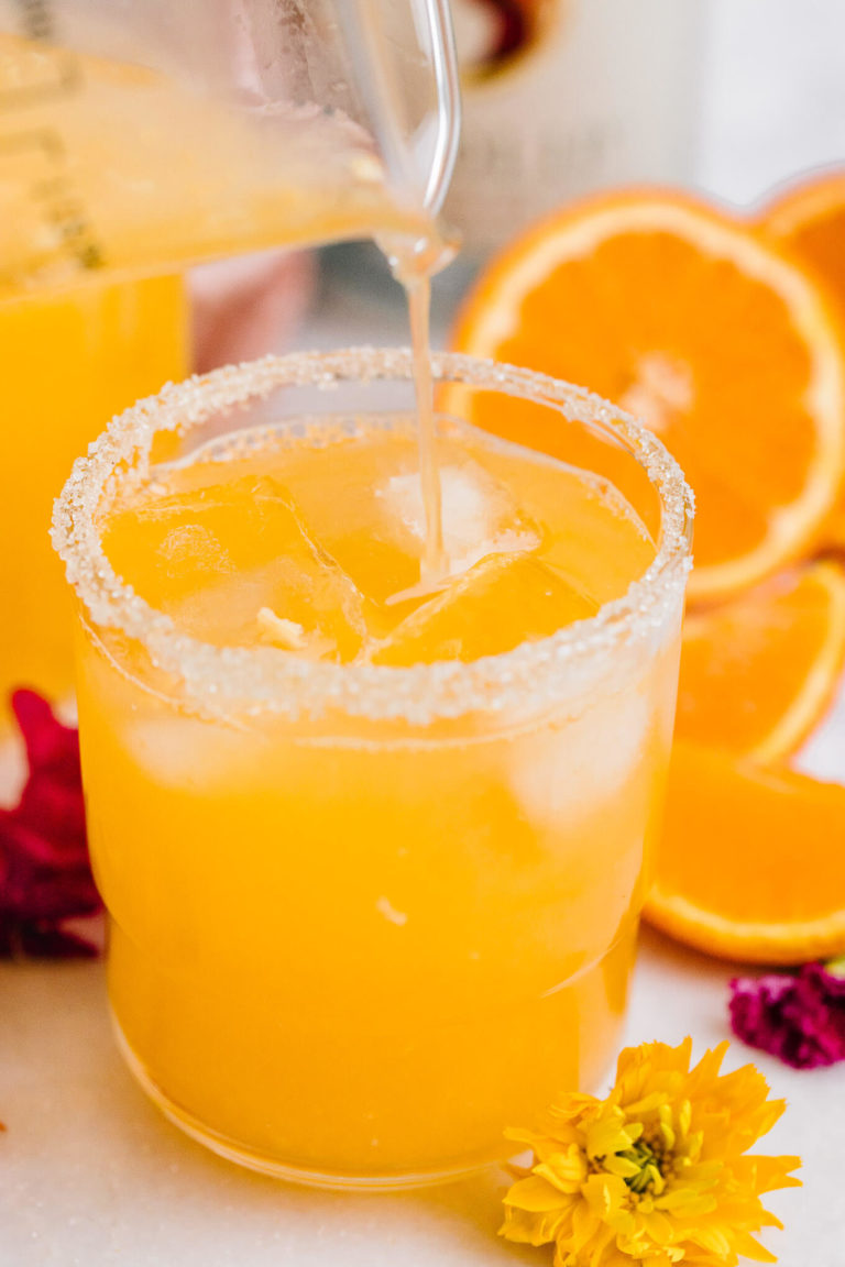 Sparkling Screwdriver Cocktail Nourished By Nutrition