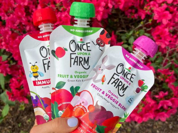Once Upon a Farm Pouches - Easy Healthy Toddler Snacks