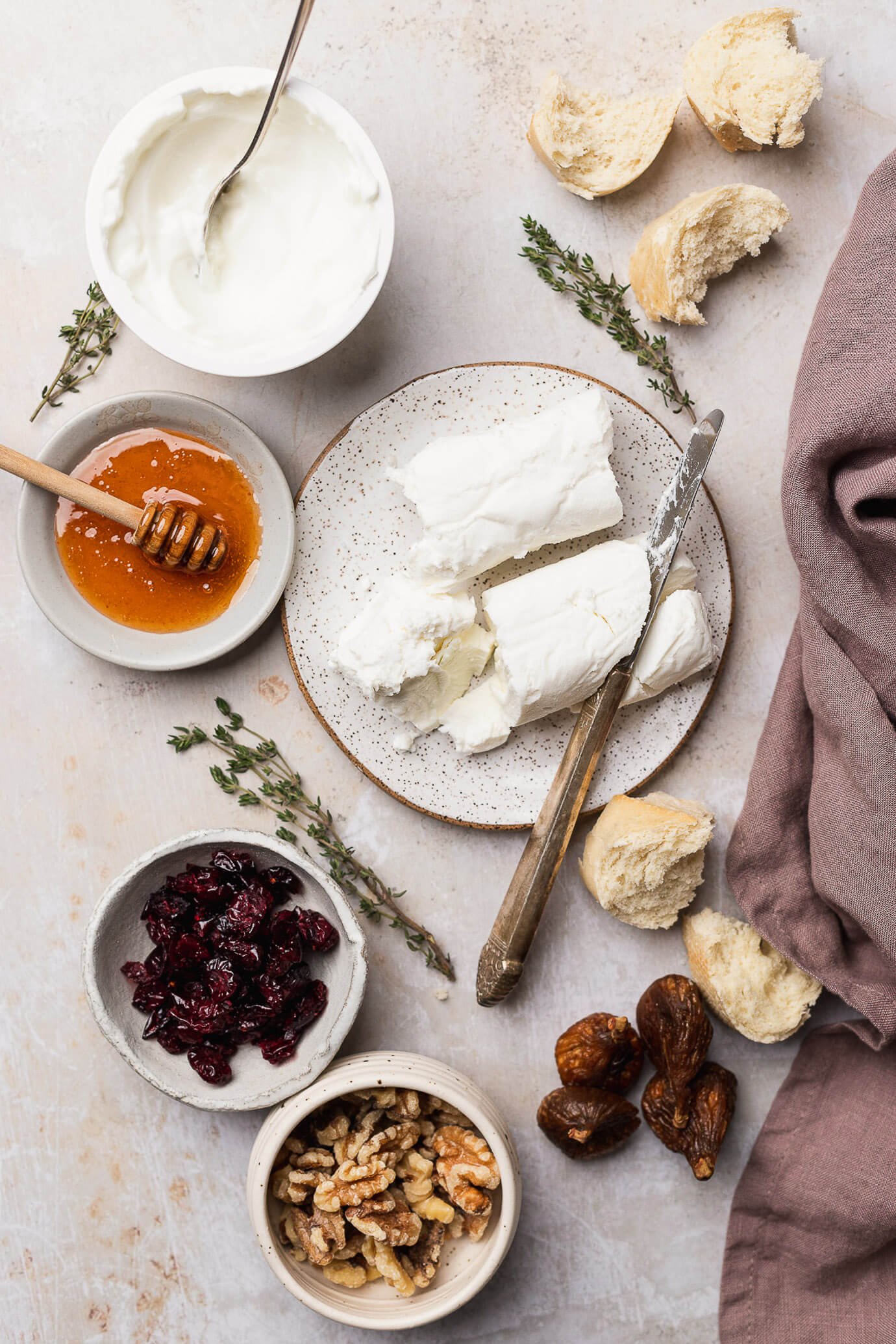 honey whipped goat cheese dip ingredients