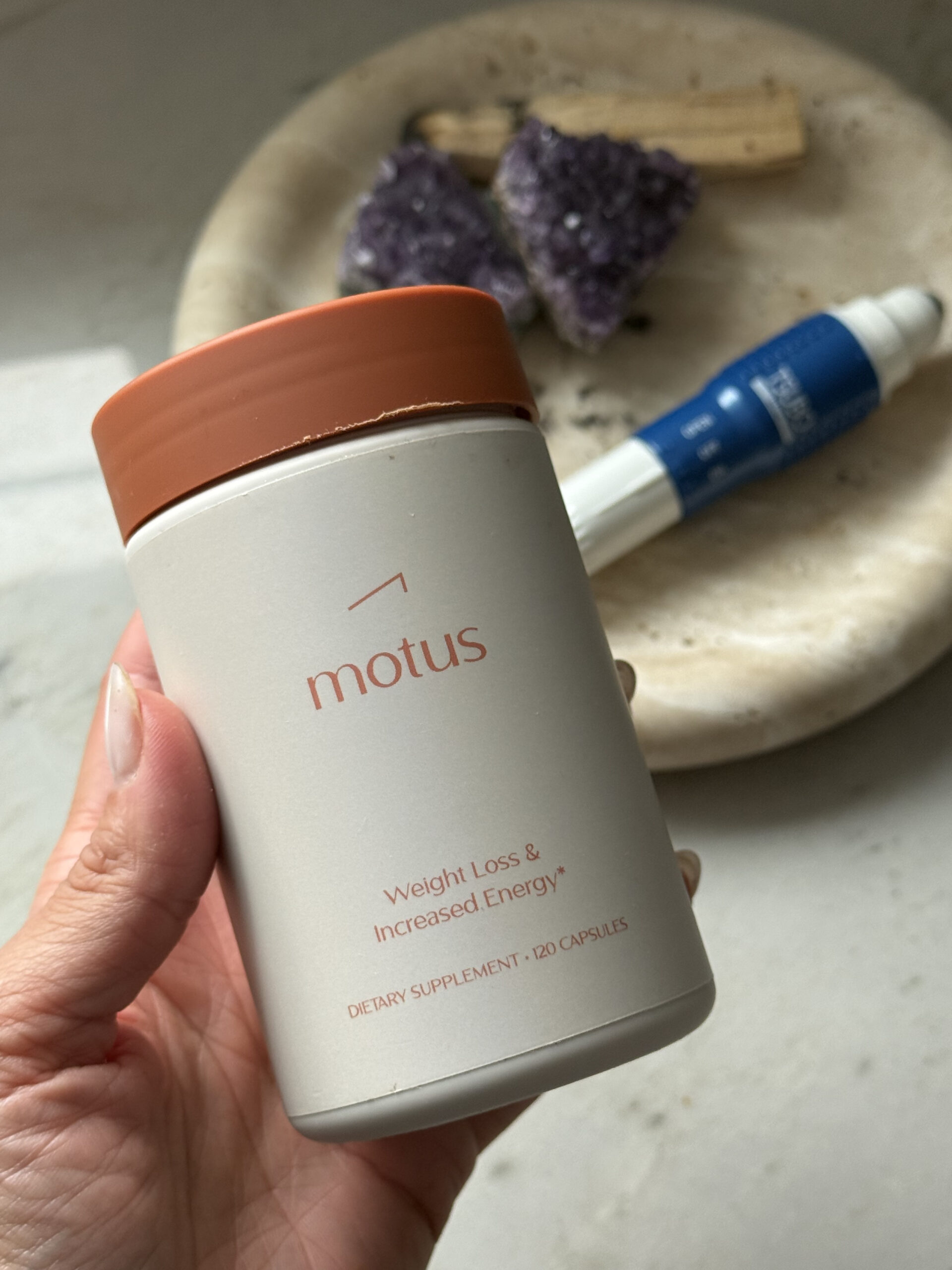 Motus supplement to naturally support metabolism