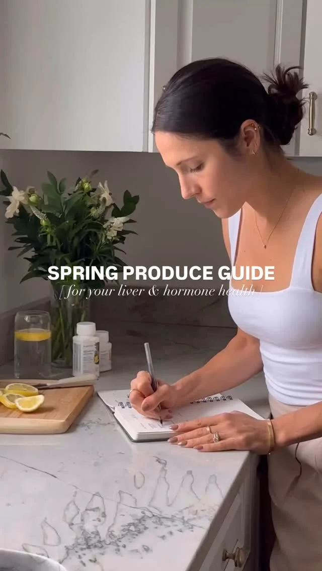 As we come out of winter, our bodies naturally crave lighter, fresher foods—and our liver needs a little extra love.

Spring produce is packed with the nutrients that help your body detox, energize, and reset (think bitter greens, herbs, berries, sprouts).

I put together a seasonal produce guide + easy hormone-loving recipes on Substack to help you eat with the season and feel your best.

Link’s in bio or drop “SPRING” and I’ll send it your way!

#nourishedbynutrition #hormonehealth #springproduce #eatseasonally #eatseasonal #healthandwellness