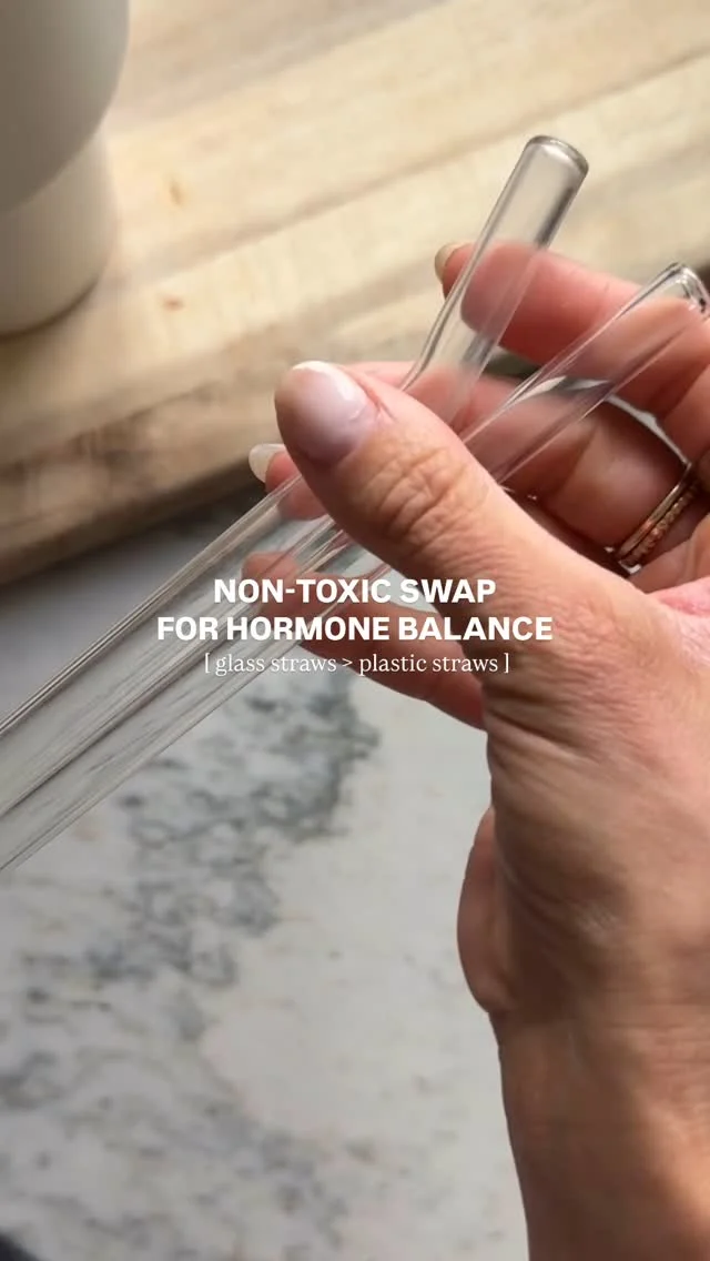 Glass isn’t just for looks— it’s the safest, cleanest choice for your body. It won’t release hormone-disrupting chemicals like plastic can. 

If you’re already making healthy choices with your drinks, your straw should support that — not compromise it.

If you want the link to my favorite tall glass straws, comment STRAW and I’ll send it straight to your inbox. 👏🏼

#nourishedbynutrition #hormonebalance #hormonehealth #hormonehealing #hormoneimbalance #nontoxichome